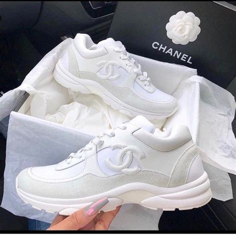 chanel sneaker weiß|authentic chanel sneakers.